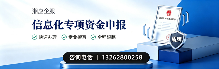 曲靖信息化专项资金申报服务
