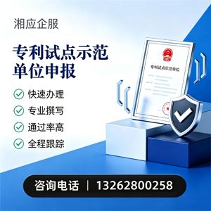 曲靖专利试点示范单位申报服务