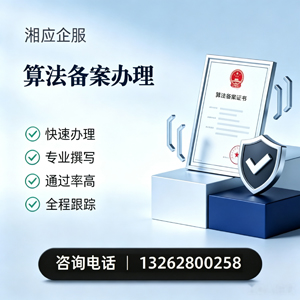 曲靖算法备案申报服务